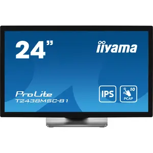 ProLite T2438MSC-B1 LED-Monitor 60,5 cm 23,8" Touchscreen 1920x1080 FHD IPS 600 cd/m² 1000:1 5 ms HDMI DisplayPort Lautsprecher mattschwarz ProLite T2438MSC-B1 LED-Monitor 60,5 cm 23,8" Touchscreen 1920x1080 FHD IPS 600 cd/m² 1000:1 5 ms HDMI DisplayPort Lautsprecher mattschwarz