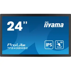 ProLite TF2438MSC-B1 LED-Monitor 60,5cm 23,8" offener Rahmen Touchscreen 1920x1080 FHD IPS 600 cd/m² 1000:1 5 ms HDMI DisplayPort Lautsprecher Schwarz Matte ProLite TF2438MSC-B1 LED-Monitor 60,5cm 23,8" offener Rahmen Touchscreen 1920x1080 FHD IPS 600 cd/m² 1000:1 5 ms HDMI DisplayPort Lautsprecher Schwarz Matte