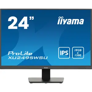ProLite XU2495WSU-B7 LED-Monitor 61,13 cm 24,1" 1920x1200 WUXGA 75 Hz IPS 300 cd/m² 1000:1 4 ms HDMI DisplayPort Lautsprecher mattschwarz ProLite XU2495WSU-B7 LED-Monitor 61,13 cm 24,1" 1920x1200 WUXGA 75 Hz IPS 300 cd/m² 1000:1 4 ms HDMI DisplayPort Lautsprecher mattschwarz