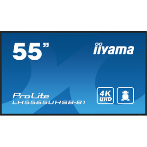 ProLite LH5565UHSB-B1 139 cm 54,6" LCD-Display mit LED-Hintergrundbeleuchtung Digital Signage Android 4K UHD (2160p) 3840x2160 16:9 1200:1 800 cd/m²8 ms Schwarz