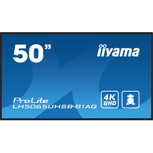 LH5065UHSB-B1AG Signage-Display Digital Signage Flachbildschirm 125,7 cm 49,5" LCD WLAN 4K Ultra HD 3840x2160 60Hz 16:9 800 cd/m² 5000:1 HDMI x2 DisplayPort RS-232c RJ45 Mini jack HDCP USBx2 65W Schwarz