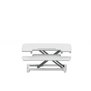 Adjustable Sit-Stand Desk Riser 2, Freistehend, 15 kg, Höhenverstellung, Weiß Adjustable Sit-Stand Desk Riser 2, Freistehend, 15 kg, Höhenverstellung, Weiß