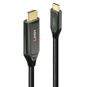 Adapterkabel USB C/HMDI Stecker/Secker Schwarz 3m