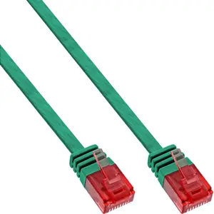 Patchkabel flach, U/UTP, Cat.6, grün, 1,5m Patchkabel flach, U/UTP, Cat.6, grün, 1,5m