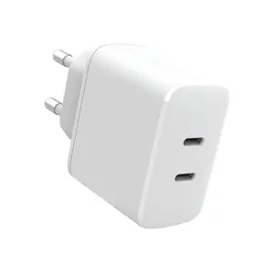 INFINITE Netzteil  35 Watt 3 A Apple Fast Charge, PD 3.0, Quick Charge 3.0 - 2 Ausgabeanschlussstellen (24 pin USB-C), weiß INFINITE Netzteil  35 Watt 3 A Apple Fast Charge, PD 3.0, Quick Charge 3.0 - 2 Ausgabeanschlussstellen (24 pin USB-C), weiß