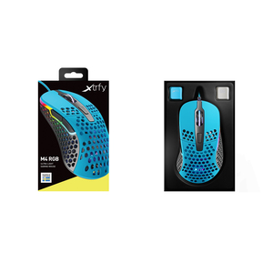 XTRFY M4 RGB MOUSE CORDED BLUE