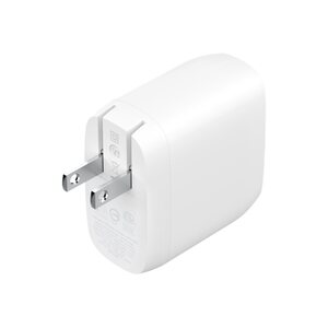 BoostCharge Pro Netzteil 60 Watt 2.7 A Fast Charge Power Delivery 3.1 2 Ausgabeanschlussstellen (2 x USB-C) weiß