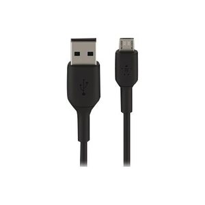 Boostcharge USB-Kabel 1 m USB A Micro-USB A Schwarz