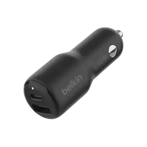BoostCharge Auto-Netzteil 42 Watt Fast Charge Drinnen Zigarettenanzünder Schwarz BoostCharge Auto-Netzteil 42 Watt Fast Charge Drinnen Zigarettenanzünder Schwarz