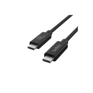 Connect USB-Kabel 2 m USB C USB C USB4 Gen 2x2 20 Gbit/s Schwarz