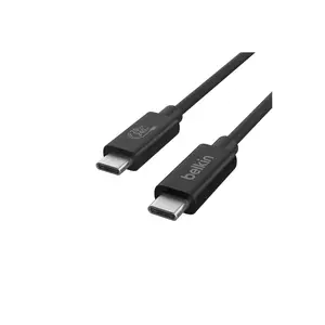 Connect USB-Kabel 2 m USB C USB C USB4 Gen 2x2 20 Gbit/s Schwarz Connect USB-Kabel 2 m USB C USB C USB4 Gen 2x2 20 Gbit/s Schwarz