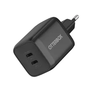 Standard EU USB C Ladegerät 65W GaN 1X USB-C 45W + 1X USB-C 20W schwarz Standard EU USB C Ladegerät 65W GaN 1X USB-C 45W + 1X USB-C 20W schwarz