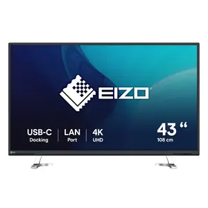 FlexScan EV4340X-BK Flachbildschirm 108 cm (42,5") 3840x2160 Pixel 350 cd/m² 5ms Schwarz FlexScan EV4340X-BK Flachbildschirm 108 cm (42,5") 3840x2160 Pixel 350 cd/m² 5ms Schwarz