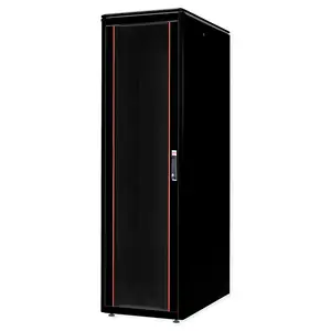 48,26cm (19") Netzwerkschrank Pro 47 HE 600x1000 BxT Glastur schwarz 48,26cm (19") Netzwerkschrank Pro 47 HE 600x1000 BxT Glastur schwarz