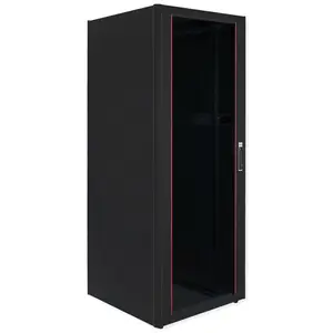 48,26cm (19") Netzwerkschrank Pro 42 HE 800x800 BxT Glastur schwarz 48,26cm (19") Netzwerkschrank Pro 42 HE 800x800 BxT Glastur schwarz