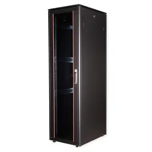48,26cm (19") Netzwerkschrank Pro 42 HE 600x800 BxT Glastur schwarz 48,26cm (19") Netzwerkschrank Pro 42 HE 600x800 BxT Glastur schwarz