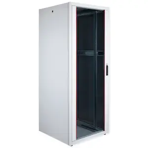 48,26cm (19") Netzwerkschrank Pro 42 HE 800x800 BxT Glastur grau 48,26cm (19") Netzwerkschrank Pro 42 HE 800x800 BxT Glastur grau
