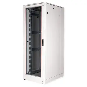 48,26cm (19") Netzwerkschrank Pro 42 HE 800x1000 BxT Glastur grau 48,26cm (19") Netzwerkschrank Pro 42 HE 800x1000 BxT Glastur grau