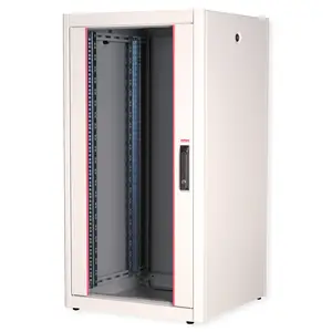 48,26cm (19") Netzwerkschrank Basic 22 HE 600x600 BxT Glastur grau 48,26cm (19") Netzwerkschrank Basic 22 HE 600x600 BxT Glastur grau
