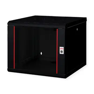 48,26cm (19") Wandgehäuse Pro 9 HE 600x600 BxT schwarz 48,26cm (19") Wandgehäuse Pro 9 HE 600x600 BxT schwarz