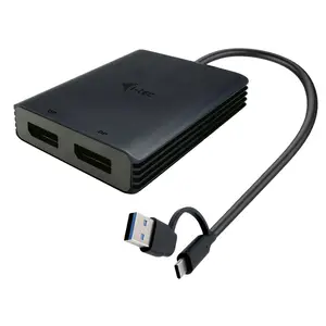 i-tec USB-A/USB-C Dual 4K/60 Hz HDMI Video Adapter i-tec USB-A/USB-C Dual 4K/60 Hz HDMI Video Adapter