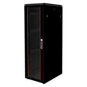 48,26cm (19") Netzwerkschrank Pro 36 HE 600x800 BxT Glastur schwarz 48,26cm (19") Netzwerkschrank Pro 36 HE 600x800 BxT Glastur schwarz