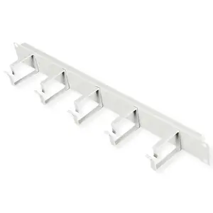 48,26cm (19") Rangierpanel 1 HE 40x60mm grau 48,26cm (19") Rangierpanel 1 HE 40x60mm grau
