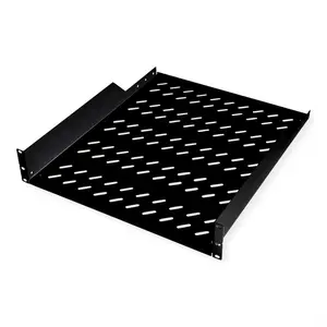 48,26cm (19") Fachboden 2 HE 550 T 25kg Tragkraft schwarz 48,26cm (19") Fachboden 2 HE 550 T 25kg Tragkraft schwarz