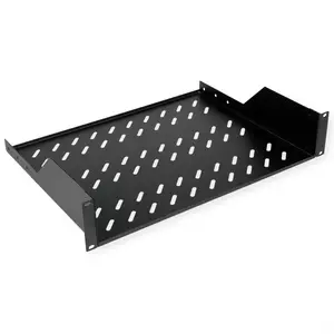 48,26cm (19") Fachboden 2 HE 350 T 25kg Tragkraft schwarz 48,26cm (19") Fachboden 2 HE 350 T 25kg Tragkraft schwarz