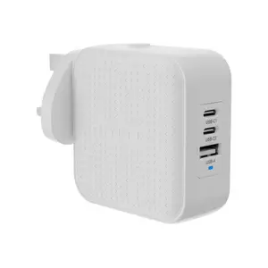 Hyper HyperJuice 70W USB-C GaN Travel Charger (3C+1A) - White Hyper HyperJuice 70W USB-C GaN Travel Charger (3C+1A) - White