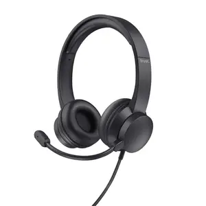 HS-201 Kopfhörer Kabelgebunden Kopfband Büro/Callcenter USB Typ-A Schwarz HS-201 Kopfhörer Kabelgebunden Kopfband Büro/Callcenter USB Typ-A Schwarz