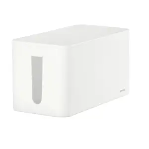 Kabelbox Mini für Steckdosenleiste 23.5x11.5 12 Weiß Kabelbox Mini für Steckdosenleiste 23.5x11.5 12 Weiß