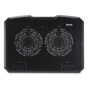 Laptop-Kühler Black neigbar leise 2 Lüfter bis 40cm (15.6") schwarz Laptop-Kühler Black neigbar leise 2 Lüfter bis 40cm (15.6") schwarz