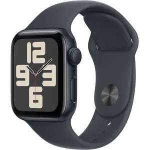 Apple Watch SE GPS 40mm Midnight Aluminium Case with Midnight Sport Band, S/M Apple Watch SE GPS 40mm Midnight Aluminium Case with Midnight Sport Band, S/M