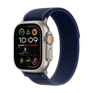 Apple Watch Ultra 2 GPS + Cellular 49mm Natural Titanium Case with Blue Trail Loop, M/L Apple Watch Ultra 2 GPS + Cellular 49mm Natural Titanium Case with Blue Trail Loop, M/L