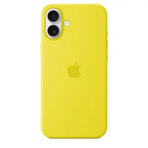 iPhone 16 Plus Silicone Case with MagSafe, Star Fruit iPhone 16 Plus Silicone Case with MagSafe, Star Fruit