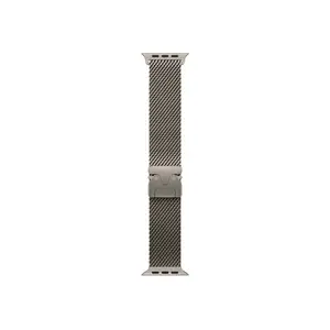 49mm Natural Titanium Milanese Loop, Medium 49mm Natural Titanium Milanese Loop, Medium