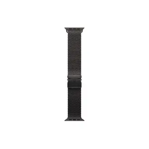 49mm Black Titanium Milanese Loop, Medium 49mm Black Titanium Milanese Loop, Medium