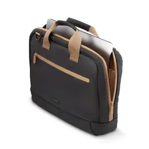 Laptop-Tasche Ultra Lightweight 40 - 41 cm (15,6 - 16,2) Ausziehbar Schultergurt 440 g Schwarz Laptop-Tasche Ultra Lightweight 40 - 41 cm (15,6 - 16,2) Ausziehbar Schultergurt 440 g Schwarz