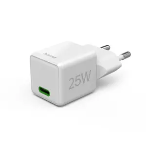 Schnellladegerät USB-C Super-Mini-Charger PD 25 W Weiß Schnellladegerät USB-C Super-Mini-Charger PD 25 W Weiß