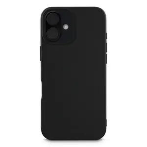 Handyhülle "Fantastic Feel" für Apple iPhone 16 Schwarz Handyhülle "Fantastic Feel" für Apple iPhone 16 Schwarz