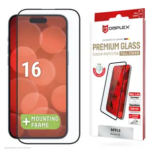 DISPLEX Premium Glass Full Cover iPhone 16 DISPLEX Premium Glass Full Cover iPhone 16