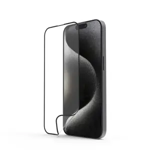 Handy-Schutzglas "Super Hybrid" für iPhone 16 Pro, Montagehilfe Handy-Schutzglas "Super Hybrid" für iPhone 16 Pro, Montagehilfe