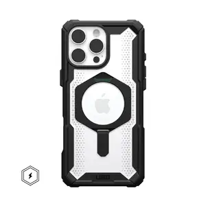 Urban Armor Gear Plasma XTE MagSafe Kickstand Handyhülle Apple iPhone 16 Pro Max schwarz/transparent Urban Armor Gear Plasma XTE MagSafe Kickstand Handyhülle Apple iPhone 16 Pro Max schwarz/transparent