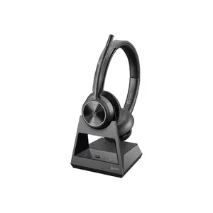Poly Savi 7320 Savi 7300 series Headset On-Ear DECT kabellos USB-A über DECT-Adapter Schwarz Poly Savi 7320 Savi 7300 series Headset On-Ear DECT kabellos USB-A über DECT-Adapter Schwarz