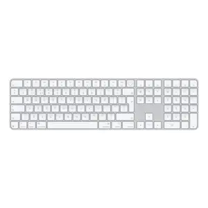Magic Keyboard mit Touch ID und Ziffernblock für Mac Modelle mit Apple Chip - Weiße Tasten - Englisch (Großbritannien) Magic Keyboard mit Touch ID und Ziffernblock für Mac Modelle mit Apple Chip - Weiße Tasten - Englisch (Großbritannien)