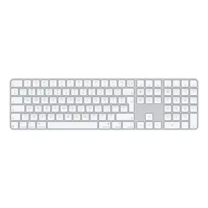 Magic Keyboard mit Touch ID und Ziffernblock für Mac Modelle mit Apple Chip - Weiße Tasten - Englisch (International) Magic Keyboard mit Touch ID und Ziffernblock für Mac Modelle mit Apple Chip - Weiße Tasten - Englisch (International)