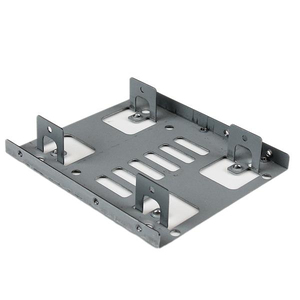 Dual 2,5" SATA Festplatten auf 3,5" Einbauschacht Halterung