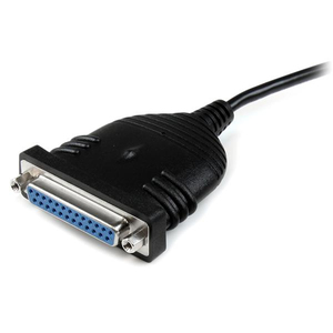 StarTech USB to Paralll adaptorcable plug/plug black 1,5m