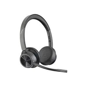 Poly Voyager 4320 Headset On-Ear Bluetooth kabellos USB-A Geräuschisolierung Zoom Certified Poly Voyager 4320 Headset On-Ear Bluetooth kabellos USB-A Geräuschisolierung Zoom Certified